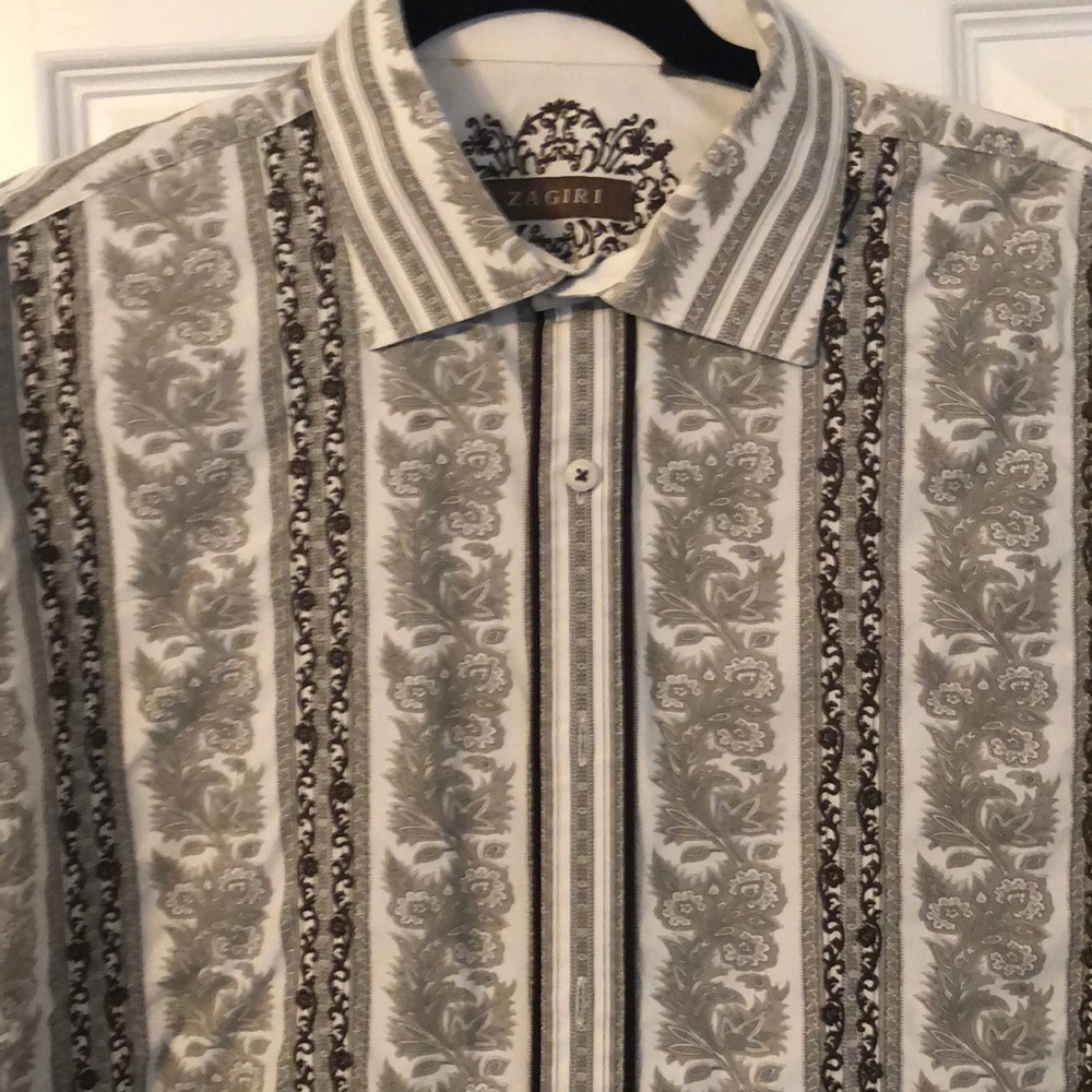 😎ZAGIRI Men’s long sleeve dress shirt😎